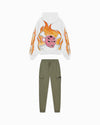 CONJUNTO SUDADERA BLAZE | BLANCO ROTO