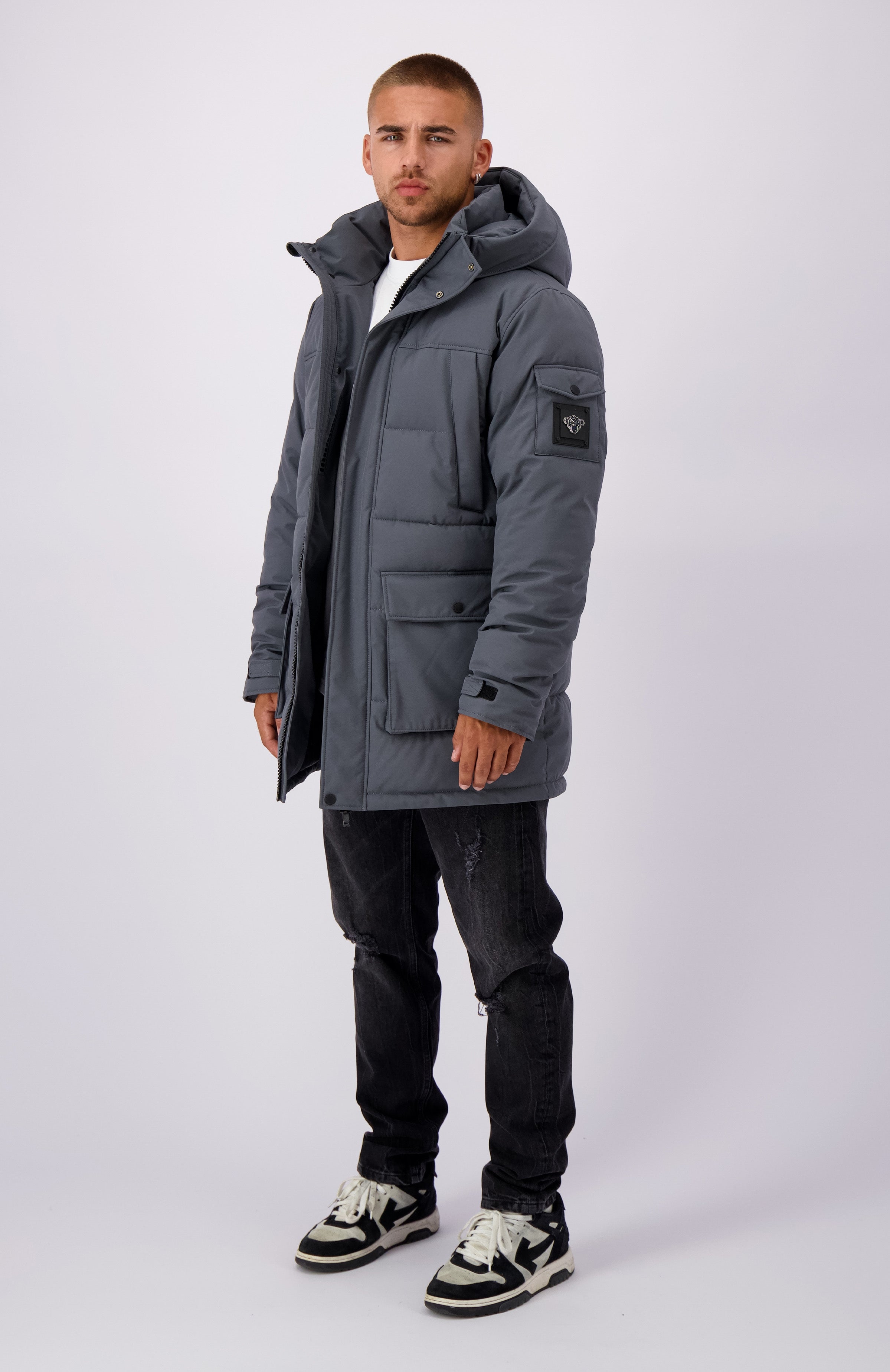 COMMANDER PARKA JACKET | gris