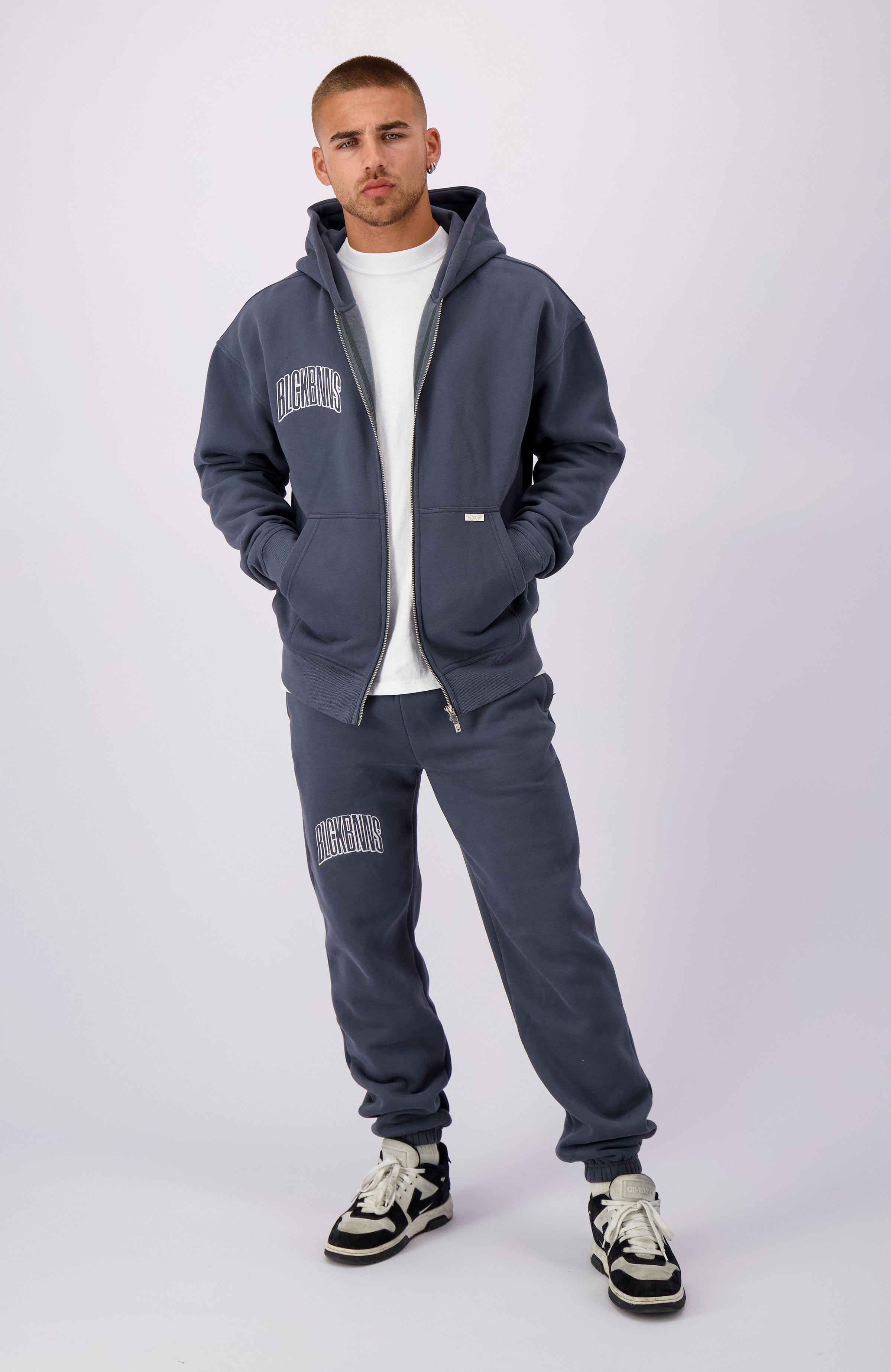 ARCH ZIP HOODY | gris