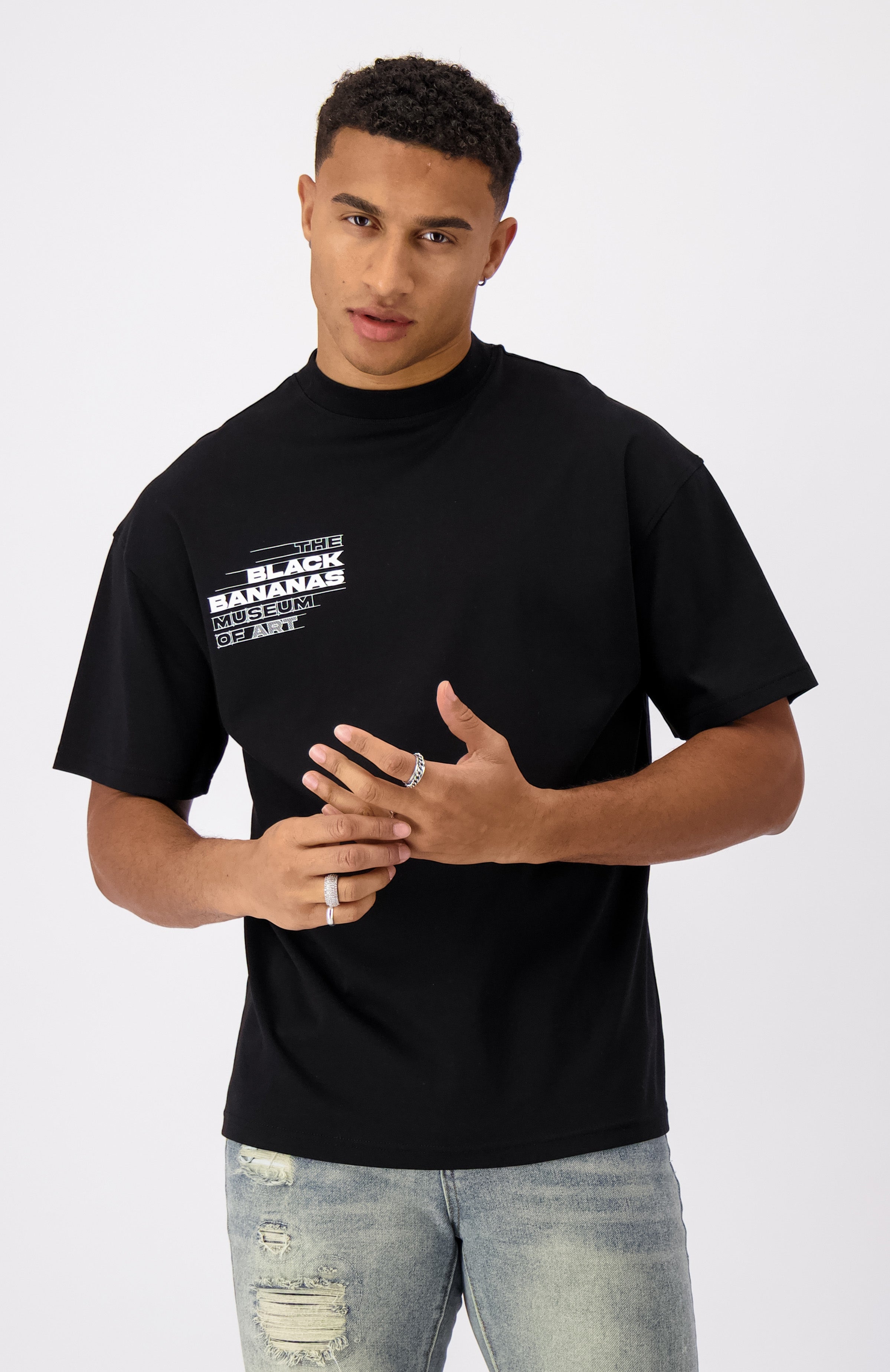 BLUEPRINT Camiseta | Negro