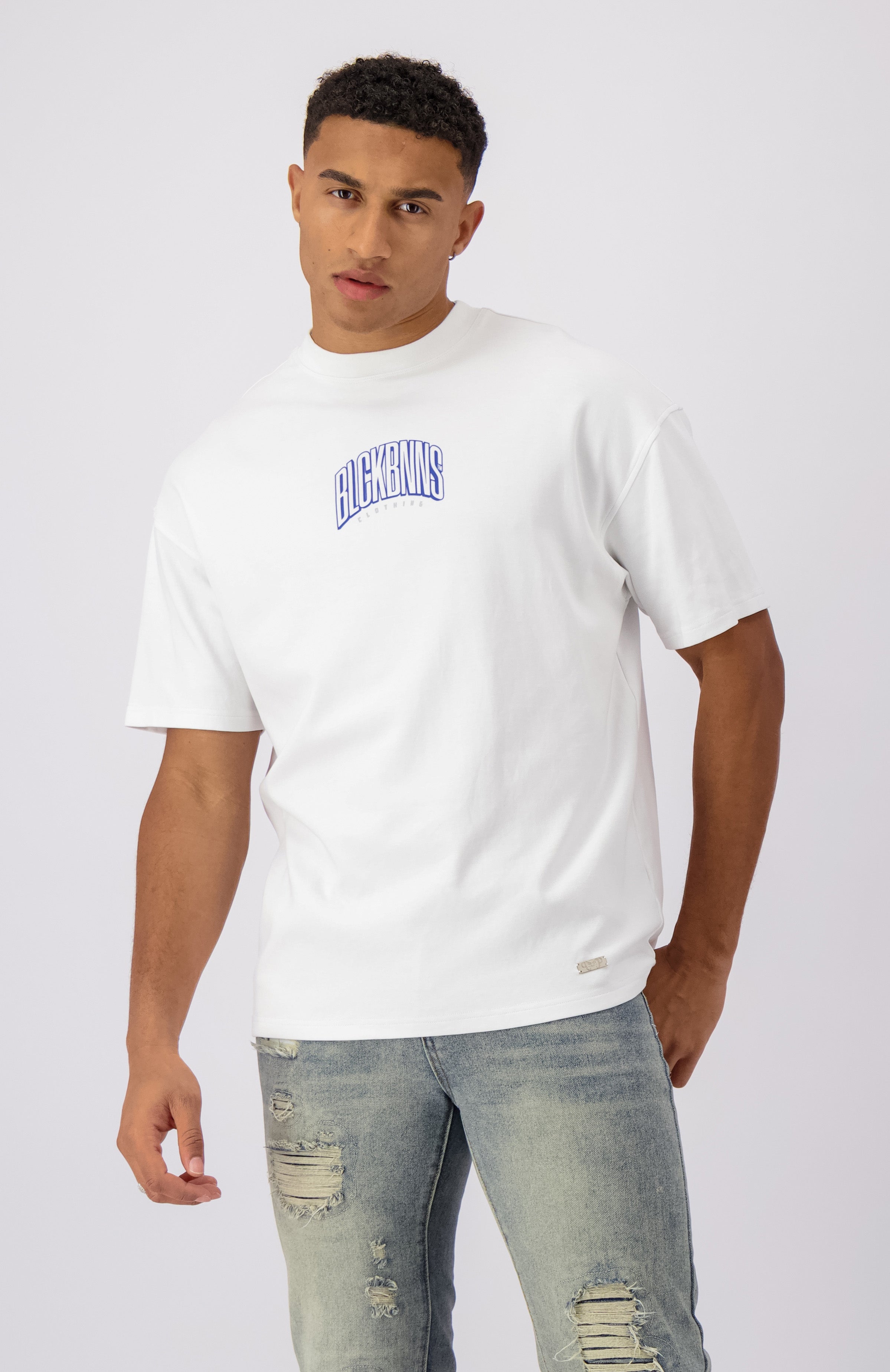 GLOBE Camiseta | Blanco