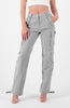 PANTALONES CARGO MULTIBOLSILLOS | gris