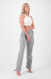 PANTALONES CARGO MULTIBOLSILLOS | gris