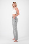 PANTALONES CARGO MULTIBOLSILLOS | gris