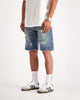 CULOTE DENIM DISTRESSED | Azul
