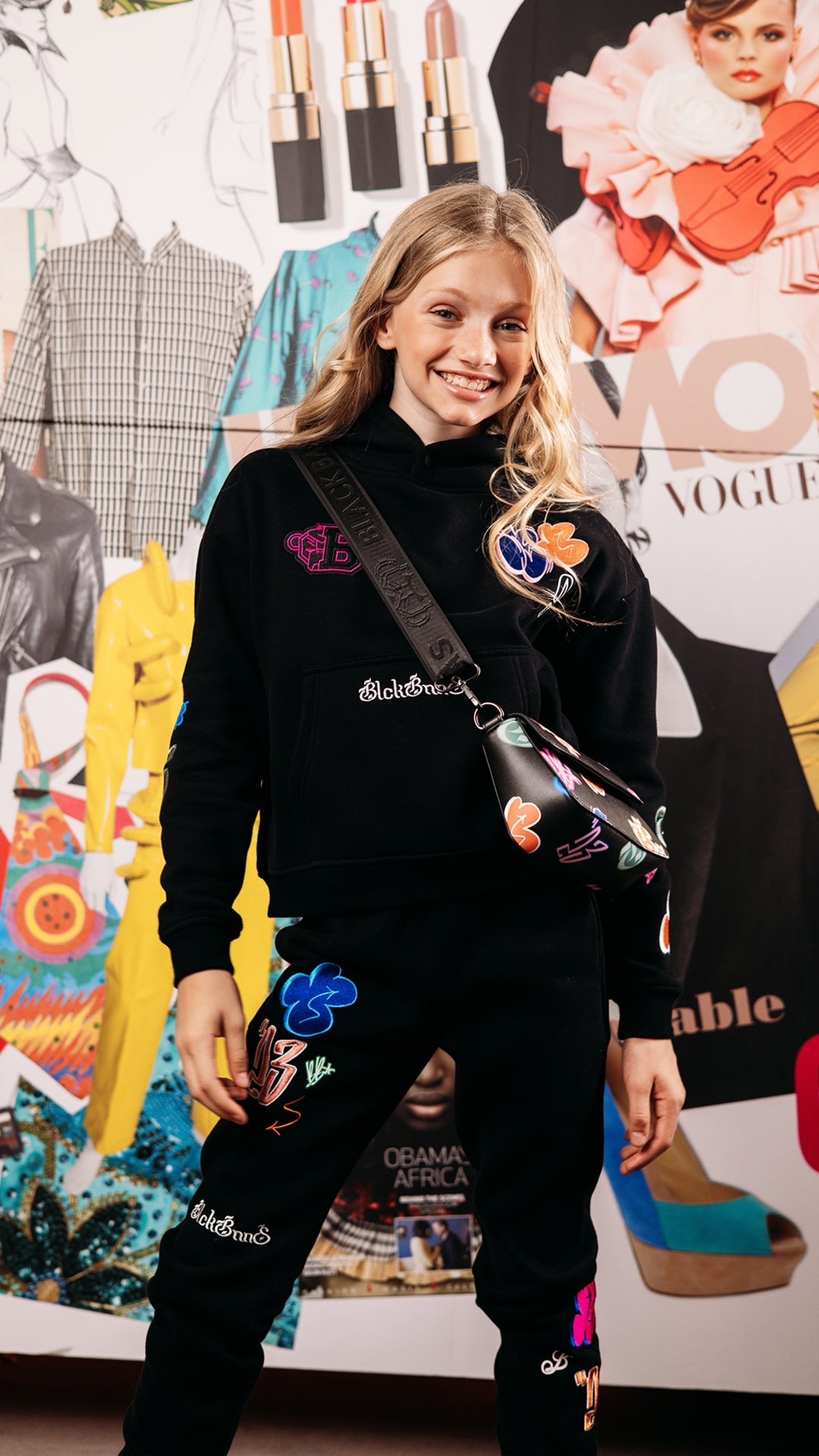 JR BOMB HOODY | Negro