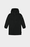 JR. PARKA PLATE CHAQUETA | Negro