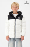 JR. PEEK FREEZE PUFFER JACKET | Blanco