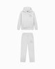 SUDADERA MONOGRAM RIPPED | Melange gris