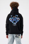 JR. NIEVE CRAYON SUDADERA | Negra