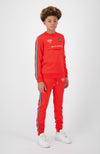 JR. TAPED ANORAK TRACKSUIT | Rojo Neón