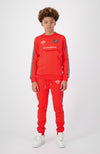 JR. TAPED ANORAK TRACKSUIT | Rojo Neón