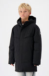 JR. PARKA PLATE CHAQUETA | Negro