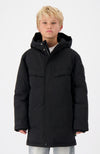 JR. PARKA PLATE CHAQUETA | Negro