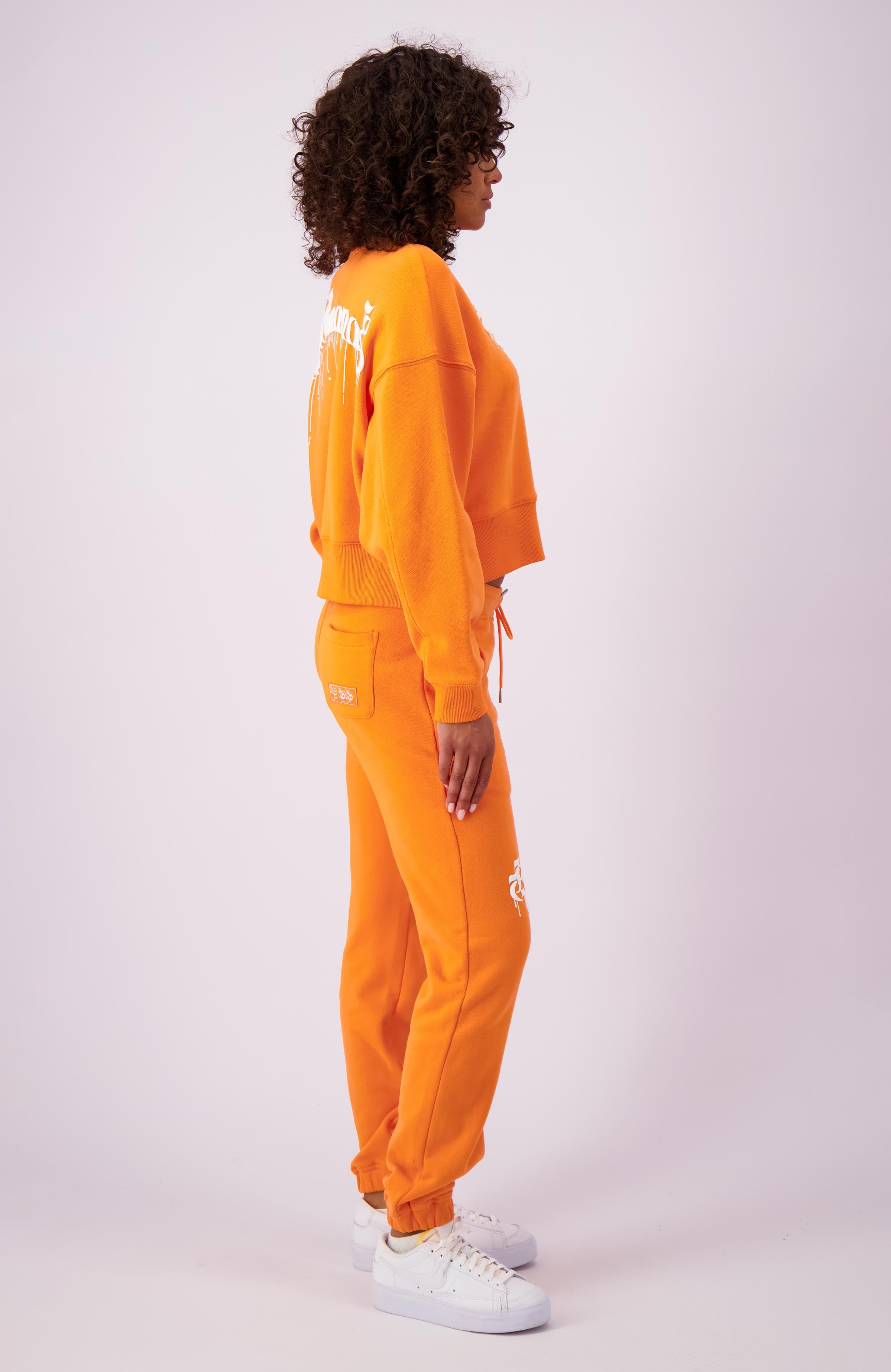 DRIPPING SWEATPANTS | Naranja