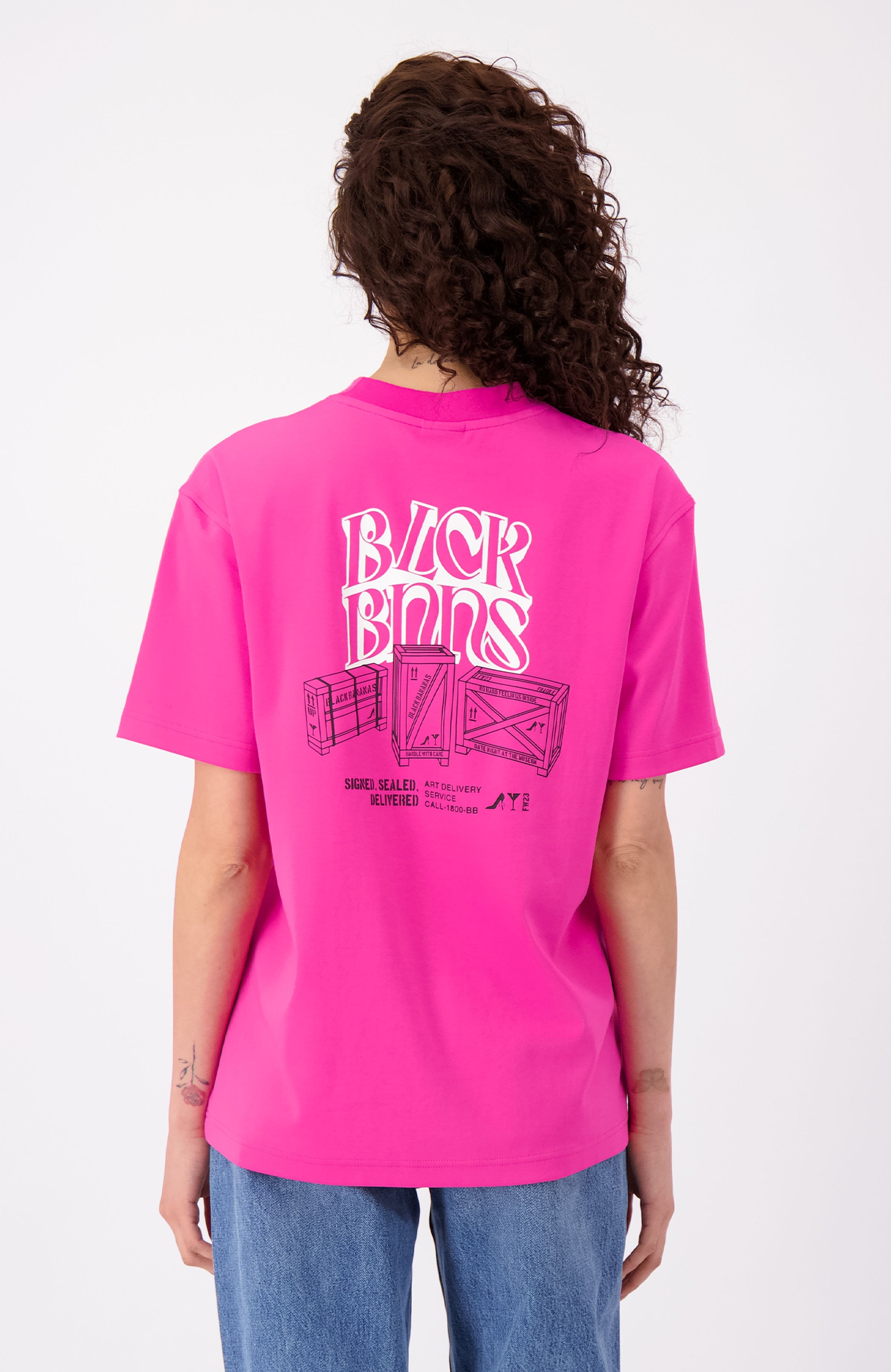 LOGÍSTICA Camiseta | Rosa