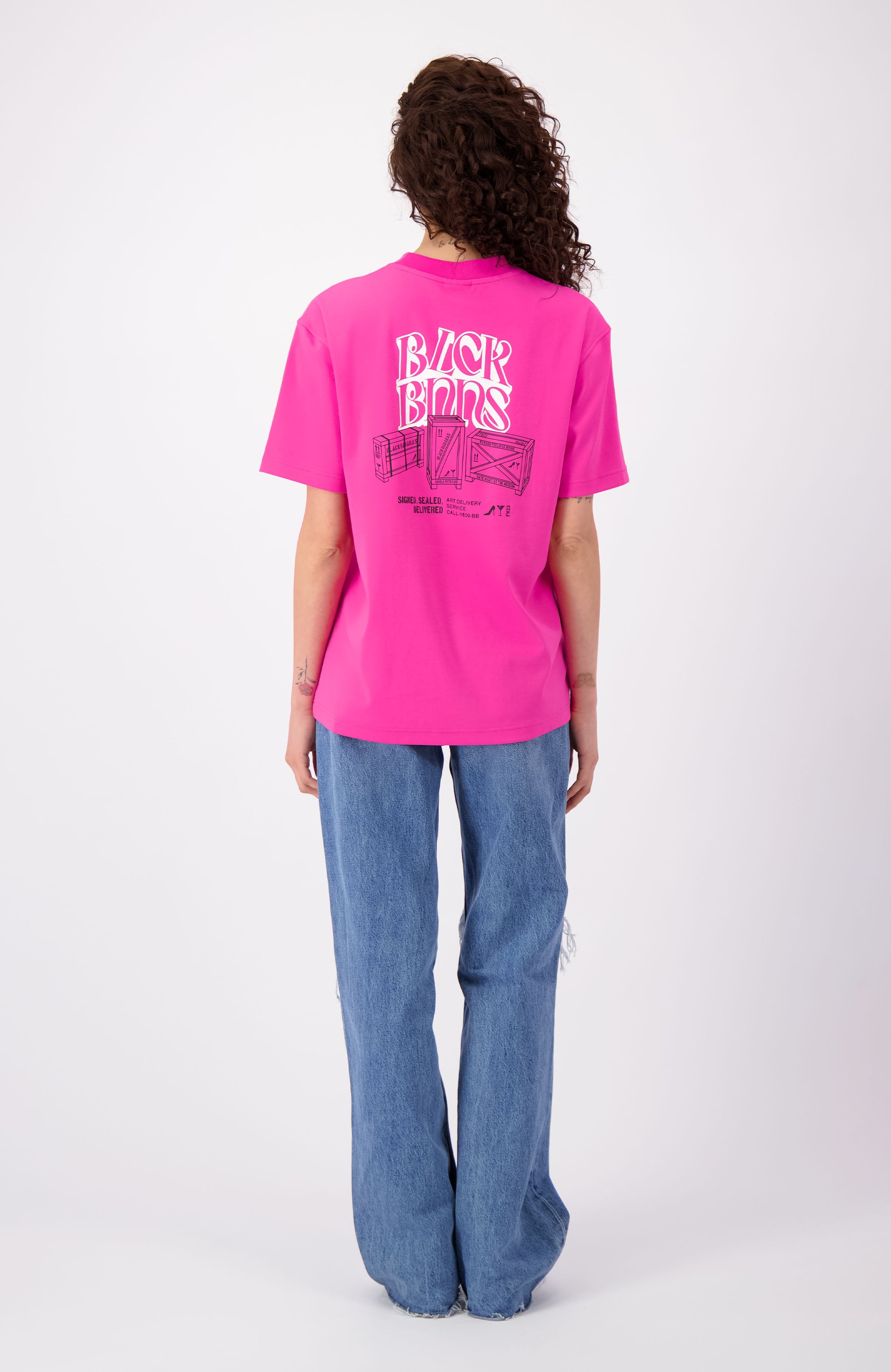 LOGÍSTICA Camiseta | Rosa