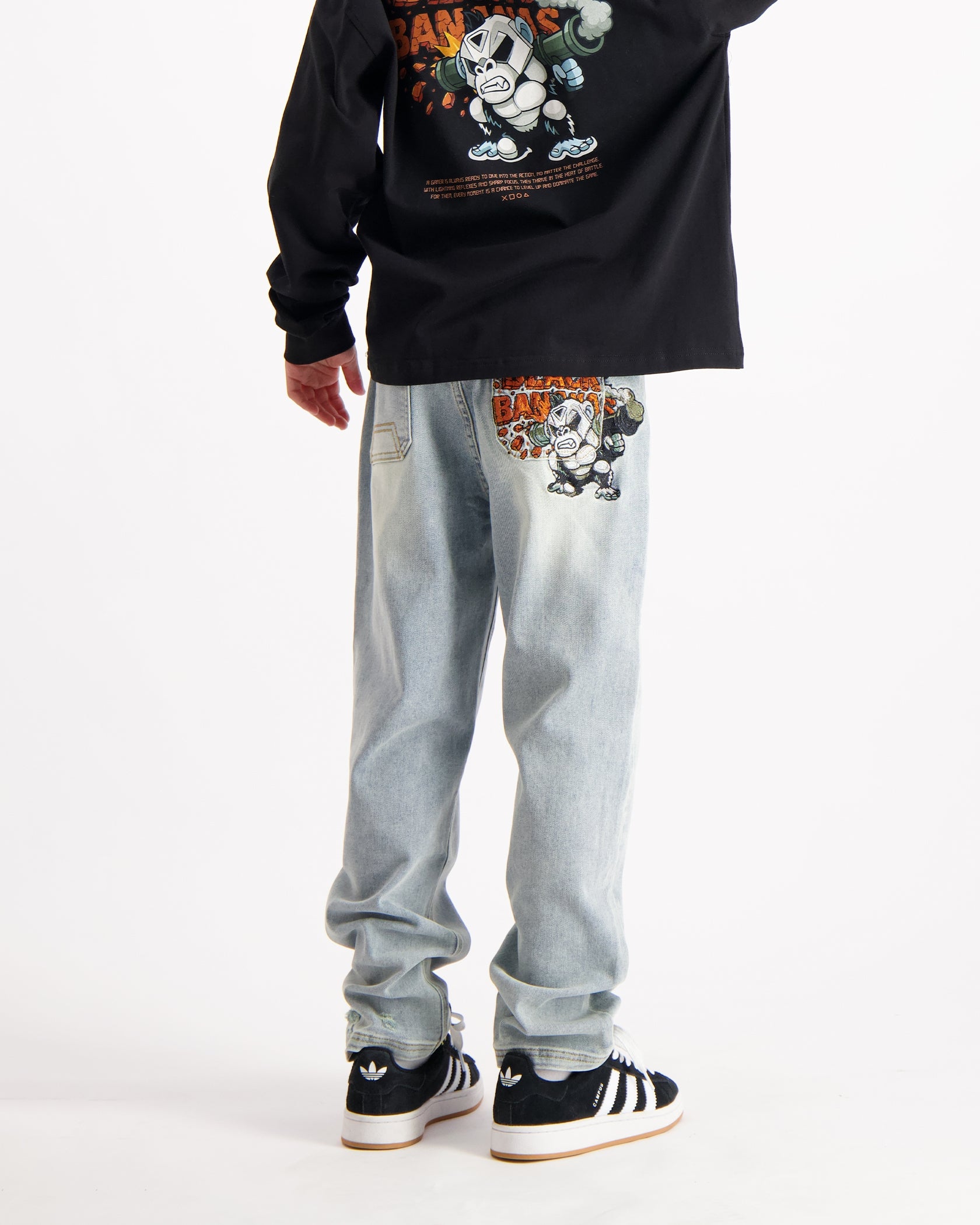 KIDS EXPLODE DENIM | Azul claro