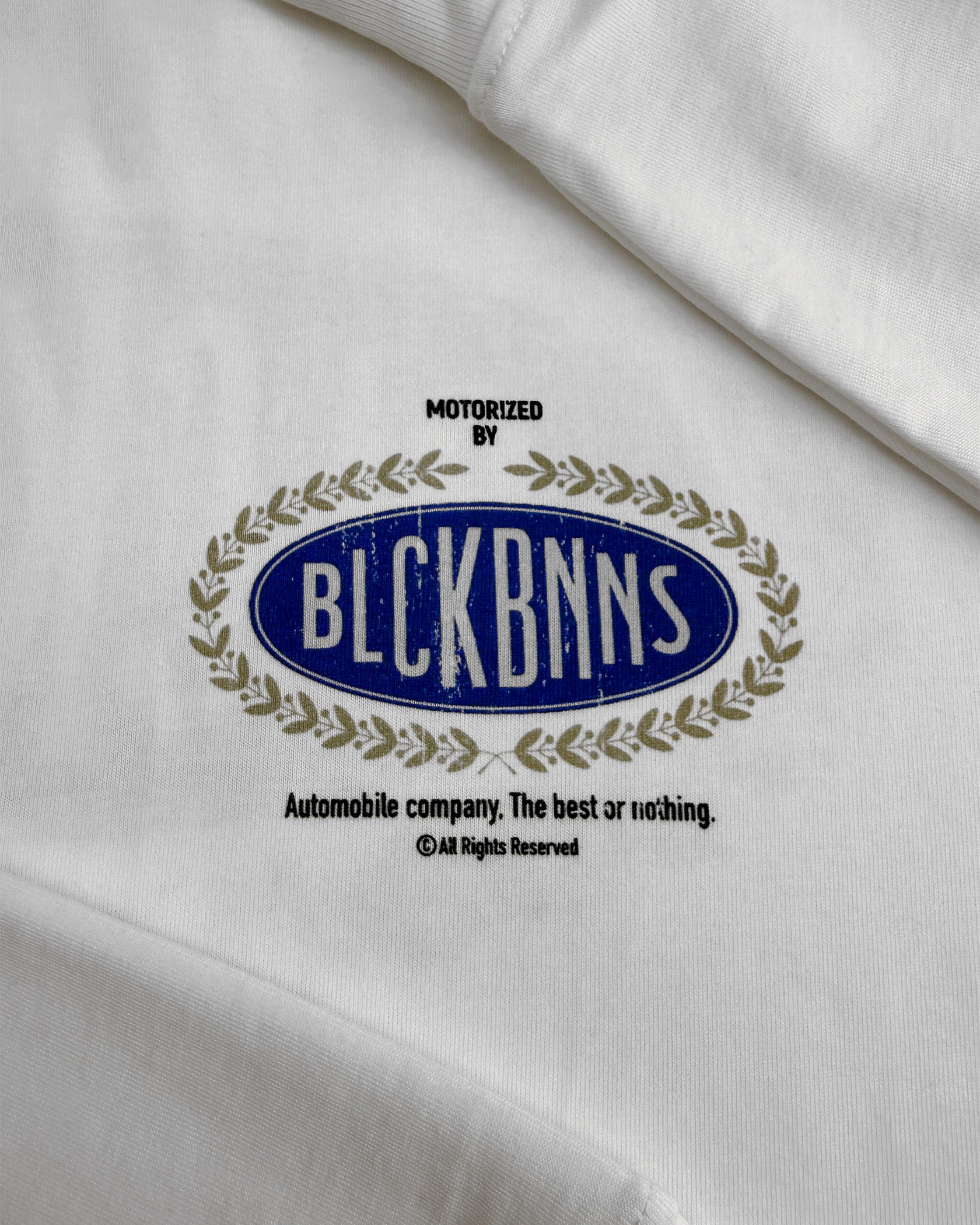 CAMISETA MANGA CORTA AUTOMÓVIL | Blanco