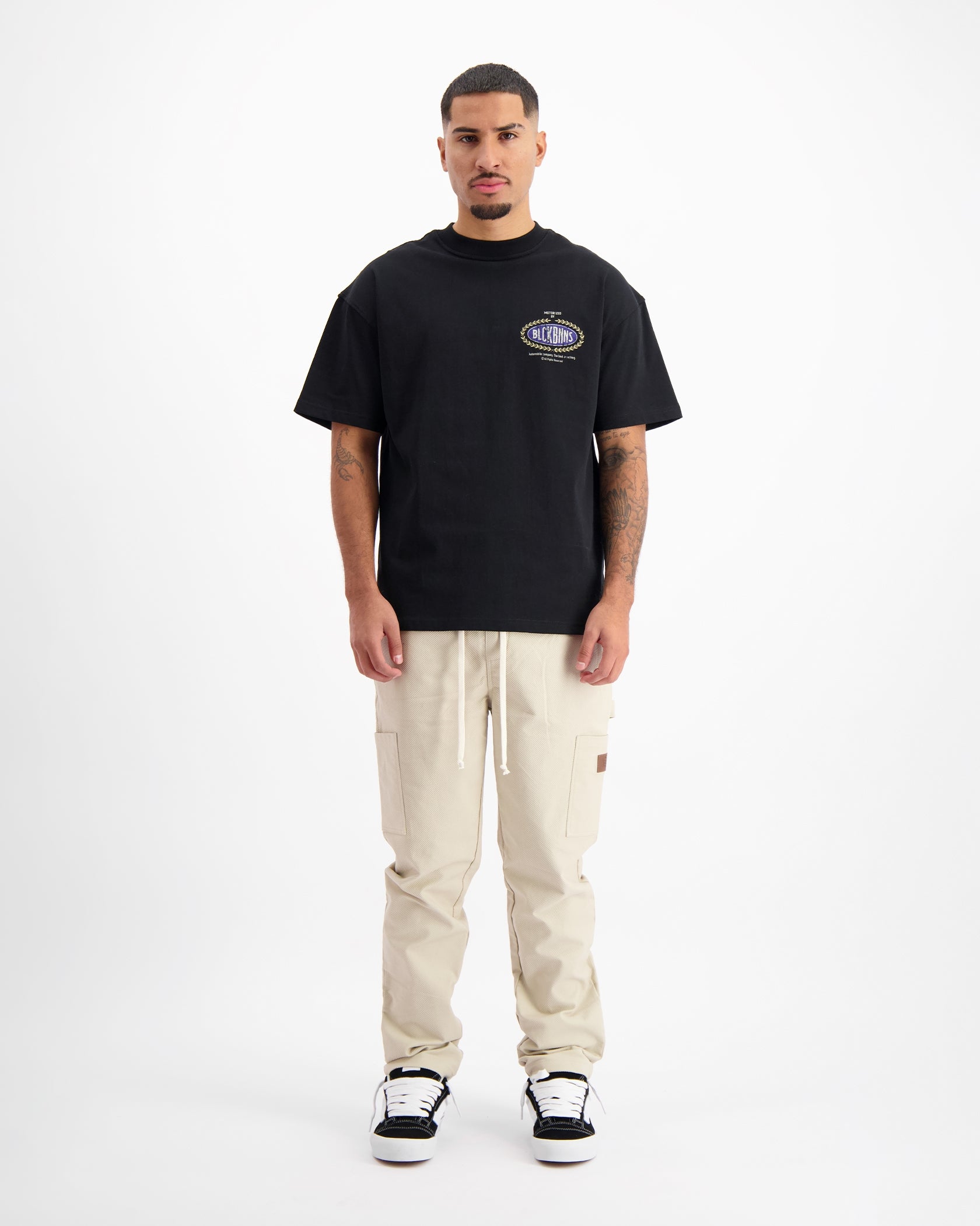 CAMISETA AUTOMÓVIL | Negra