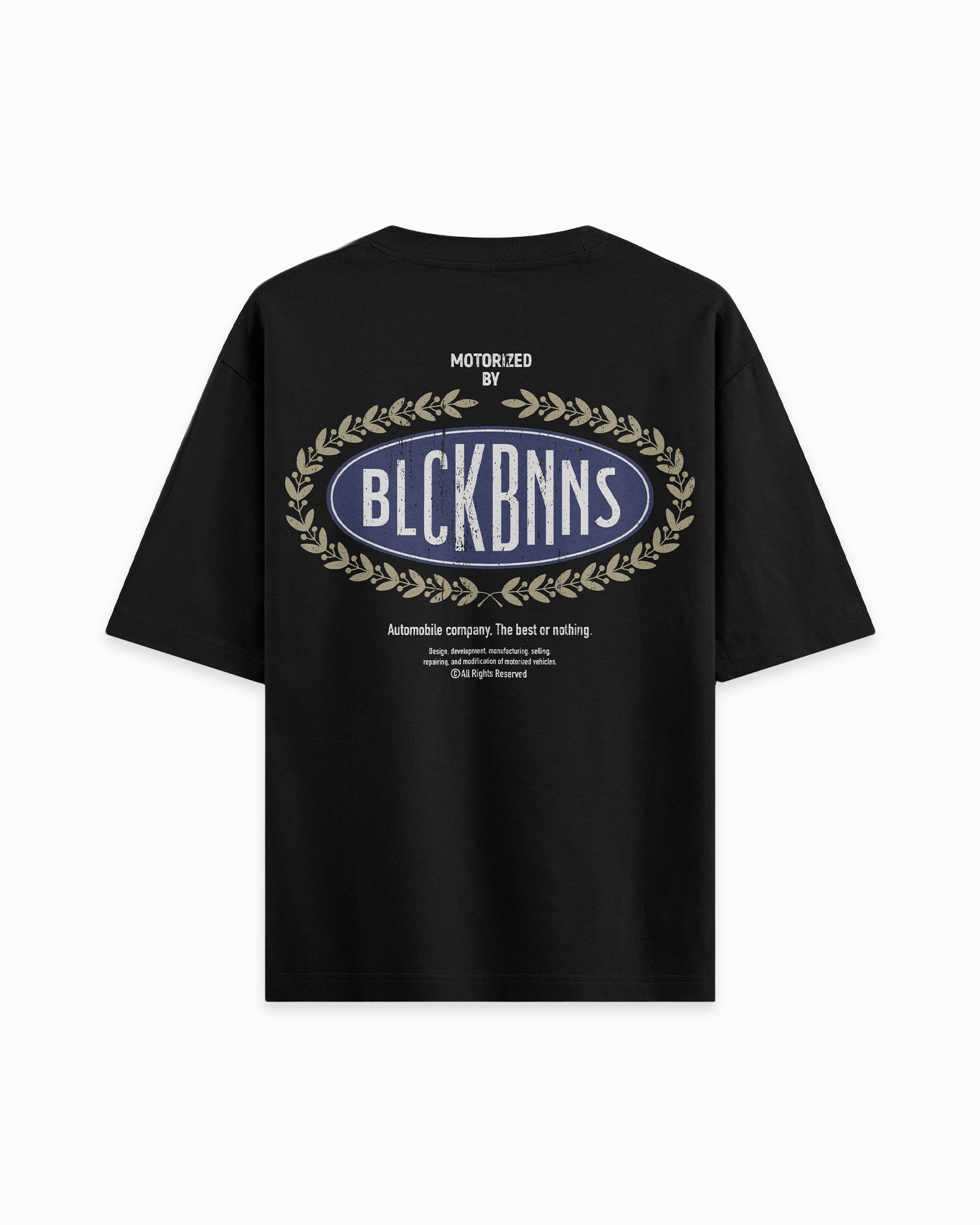CAMISETA AUTOMÓVIL | Negra