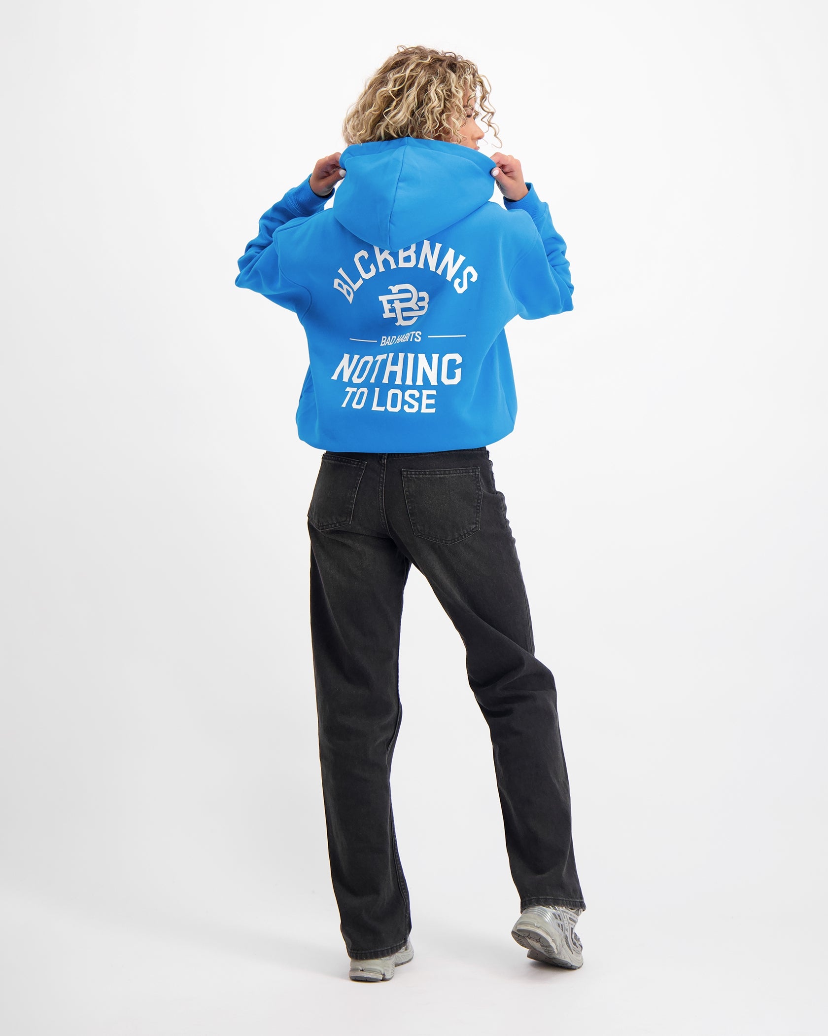 SUDADERA BAD HABITS | Azul