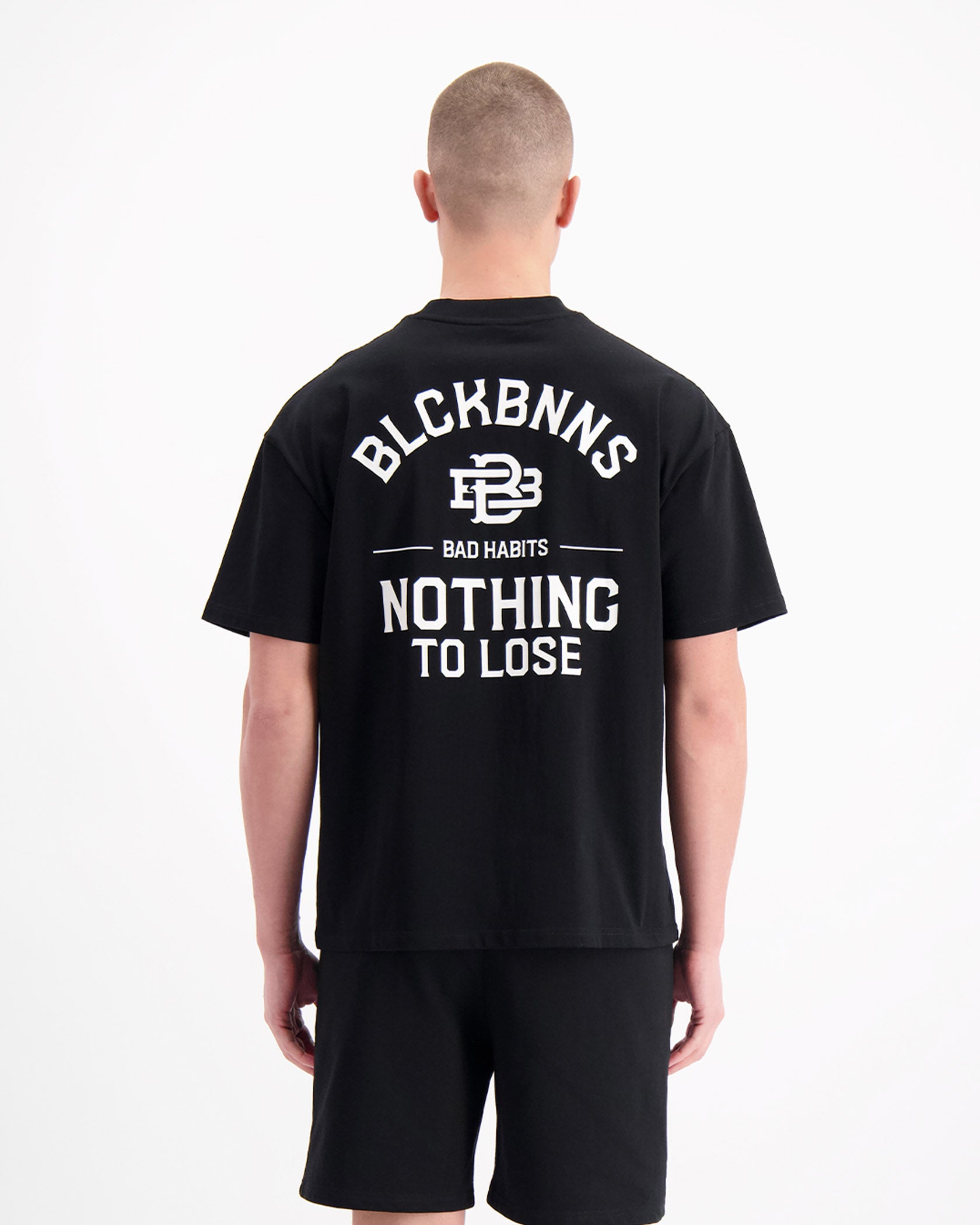 CAMISETA BAD HABITS | Negra