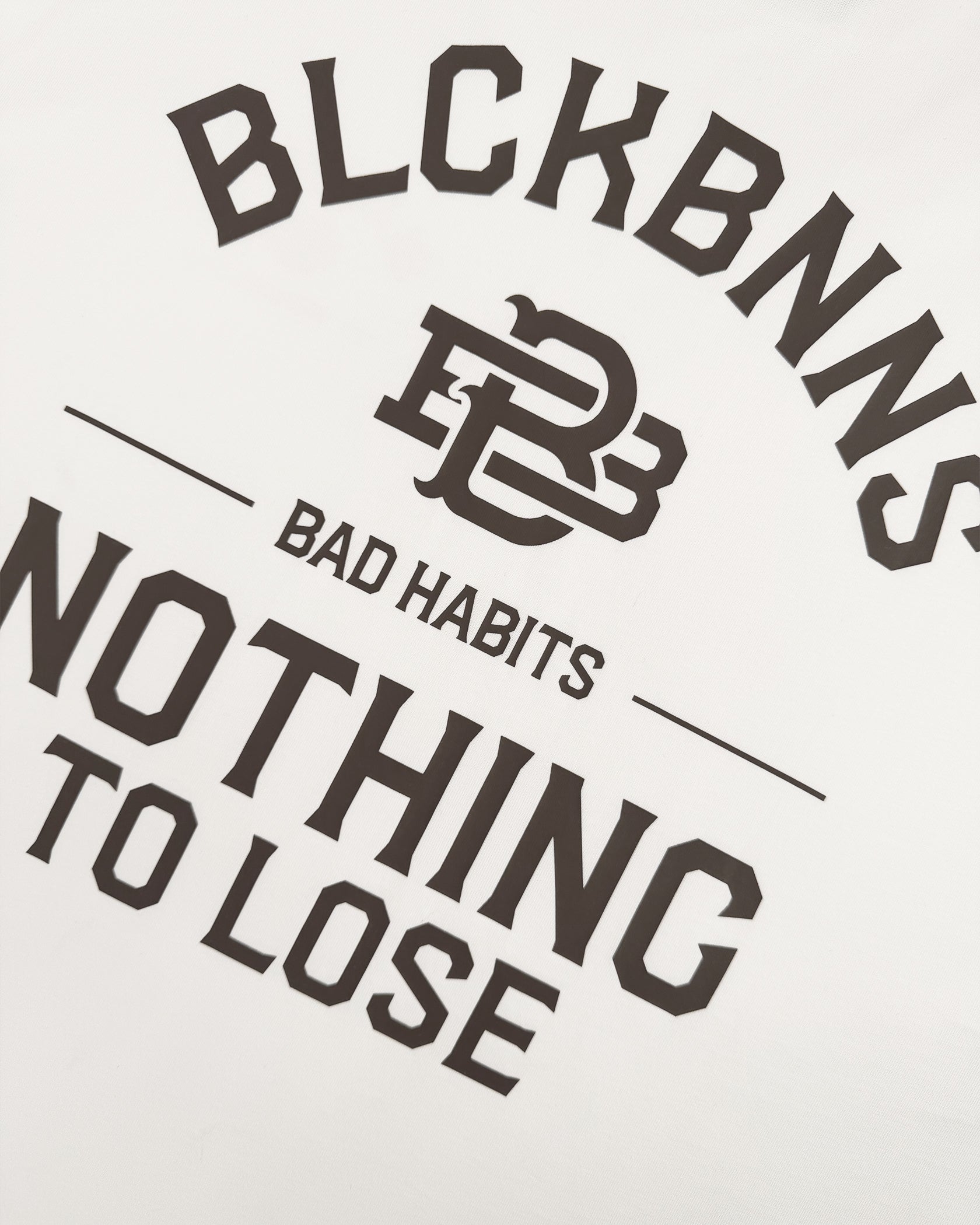 CAMISETA BAD HABITS | Blanca