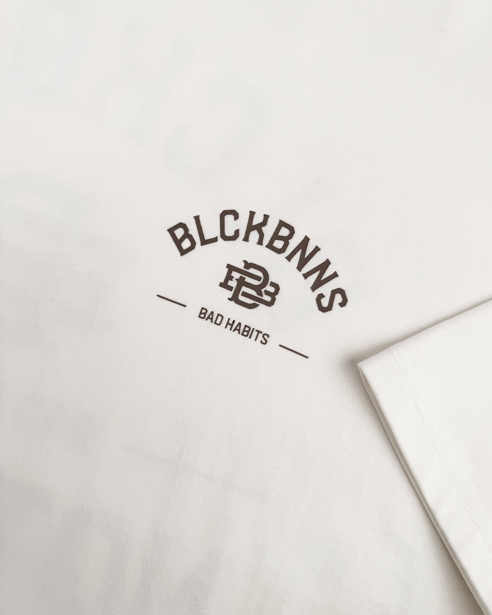 CAMISETA BAD HABITS | Blanca