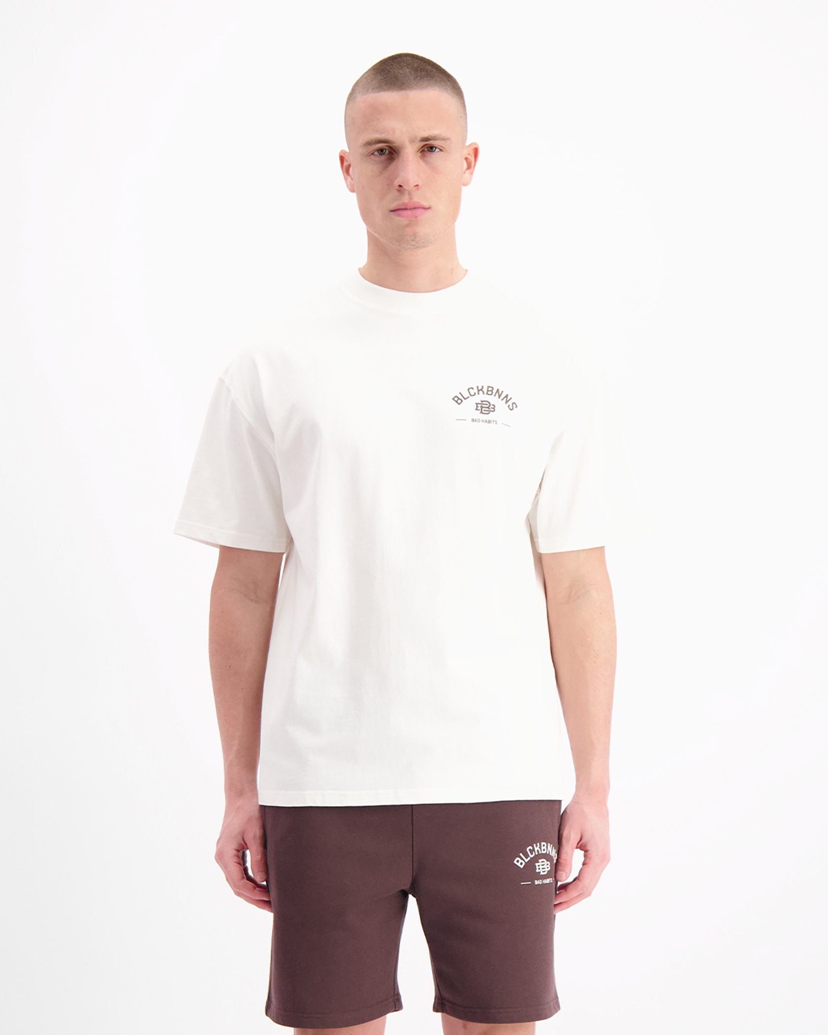 CAMISETA BAD HABITS | Blanca