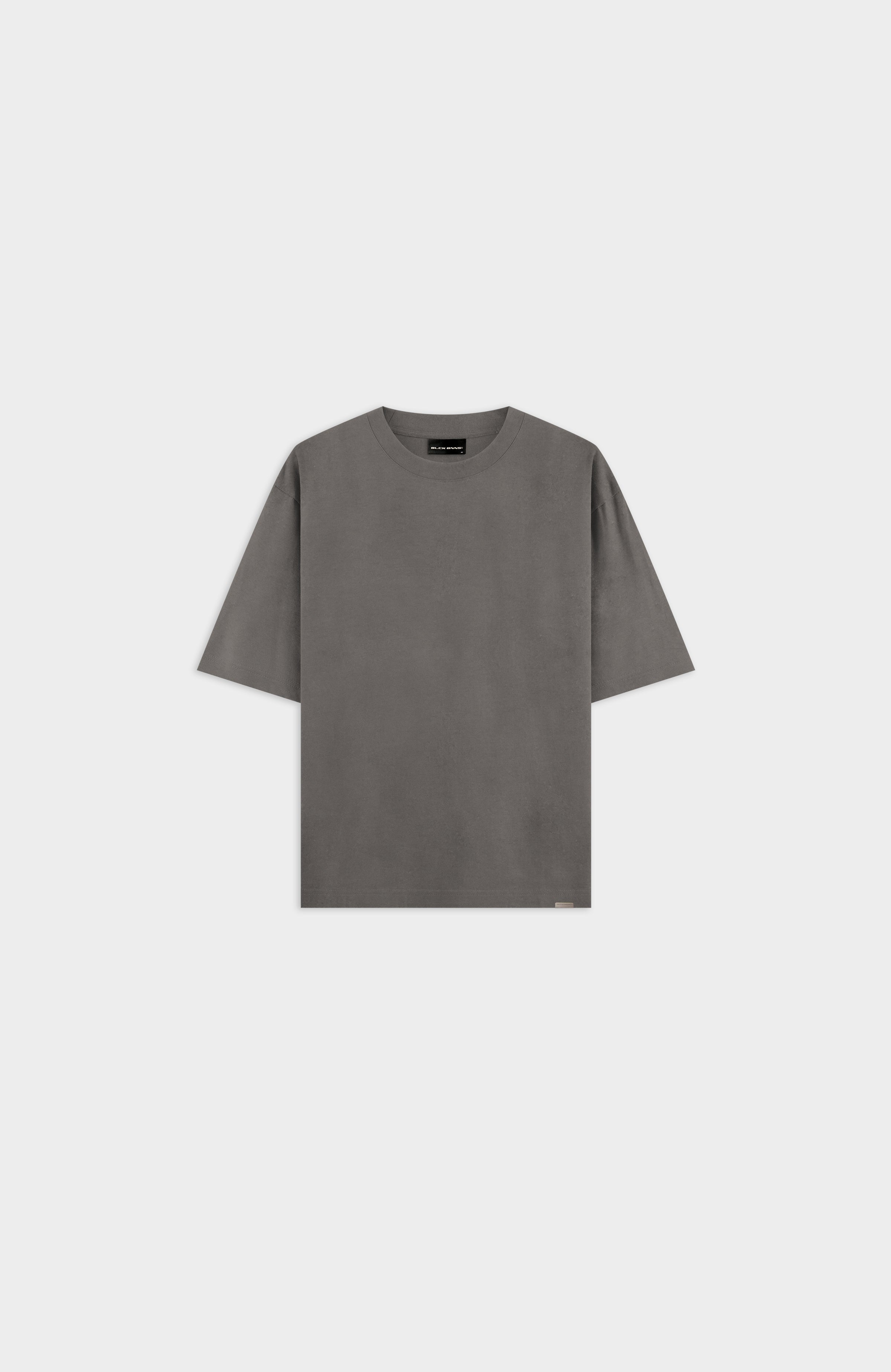 CAMISETA LAVADA EN BLANCO | gris