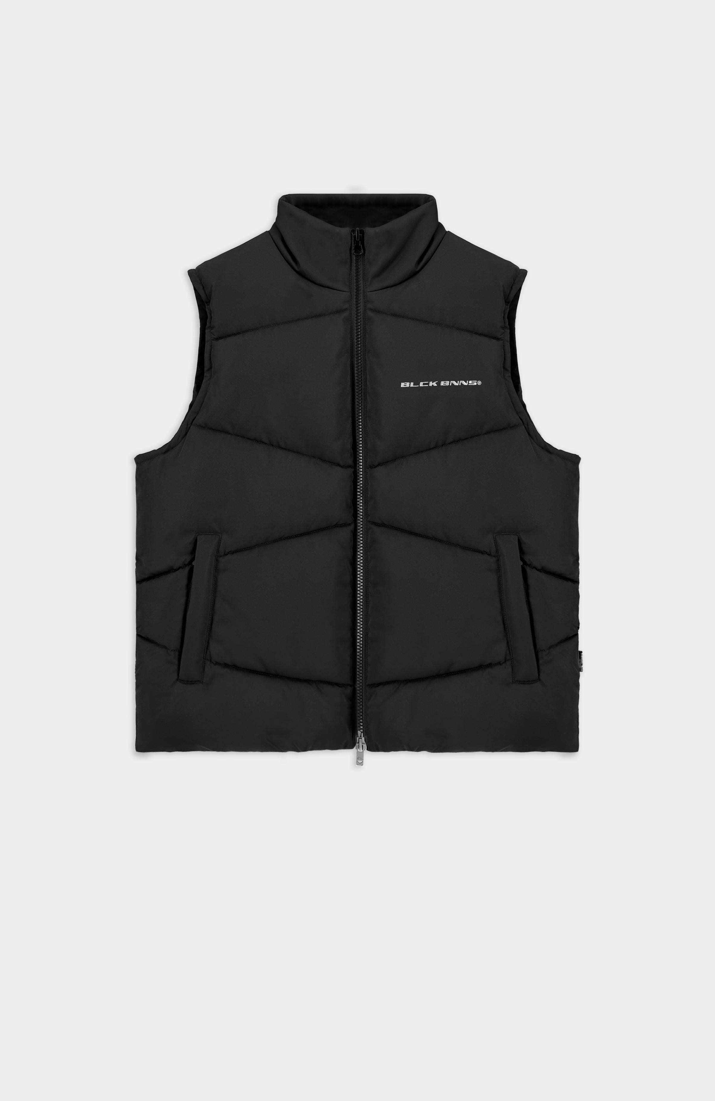 BLOCK BODYWARMER | Negro