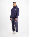 sudadera lavada con cepillo | azul marino