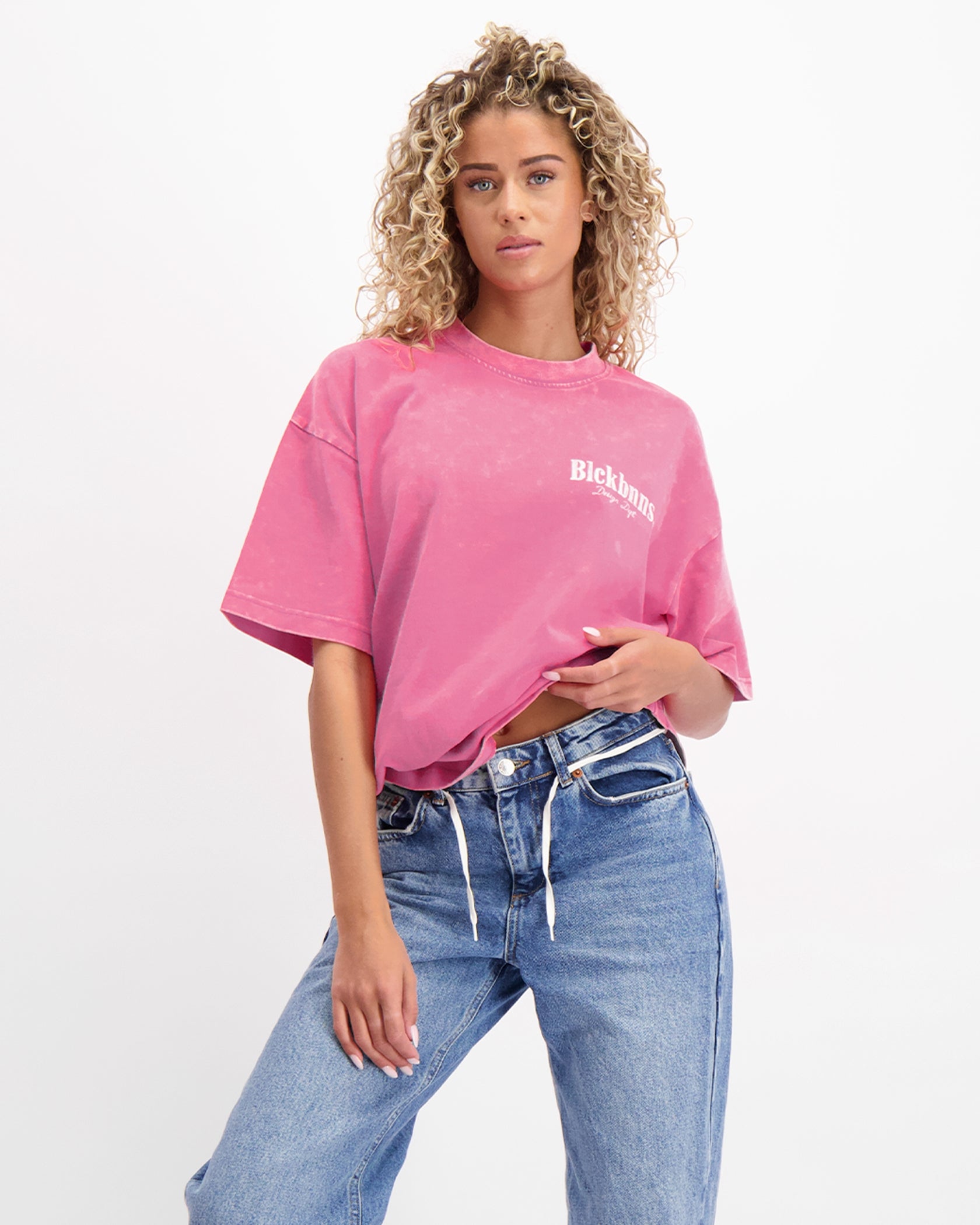 CAMISETA BRUSH | Rosa
