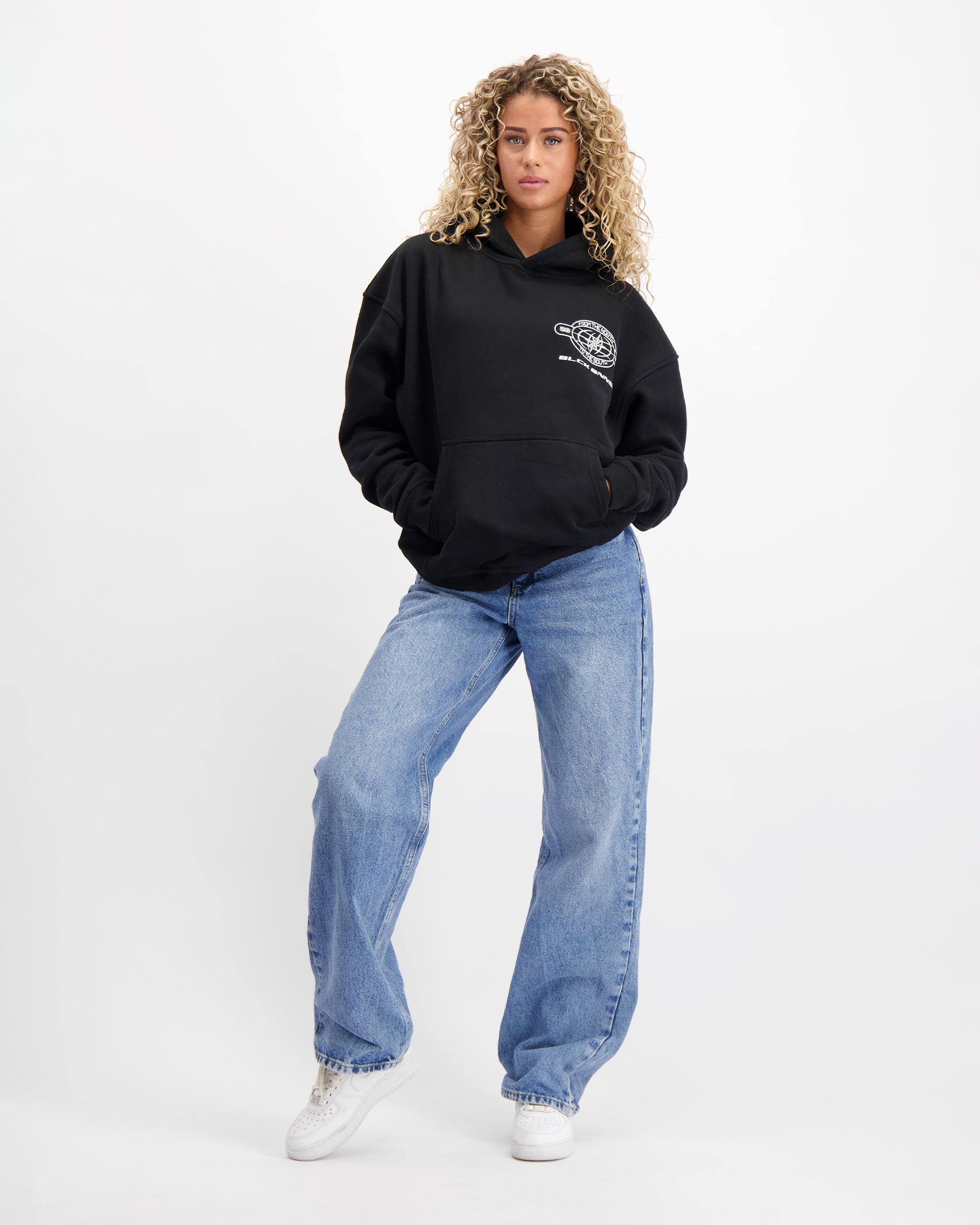 SUDADERA COMPASS | Negra