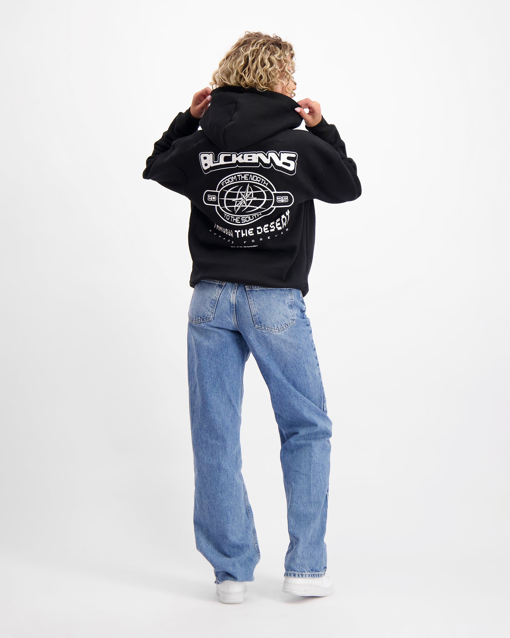 SUDADERA COMPASS | Negra