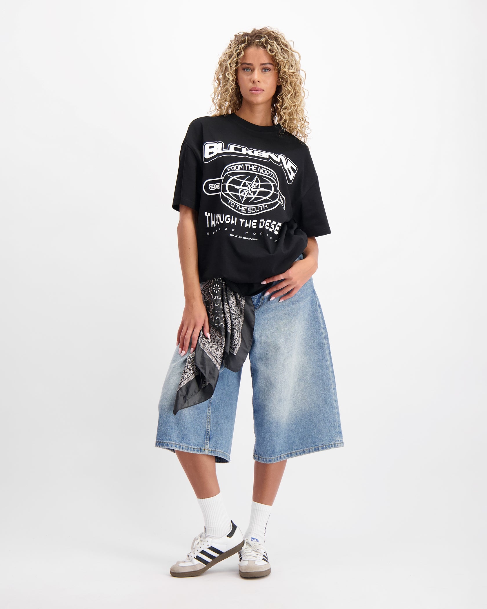 CAMISETA COMPASS | Negra