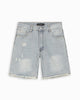 CUT OFF  CULOTE DENIM | Azul claro