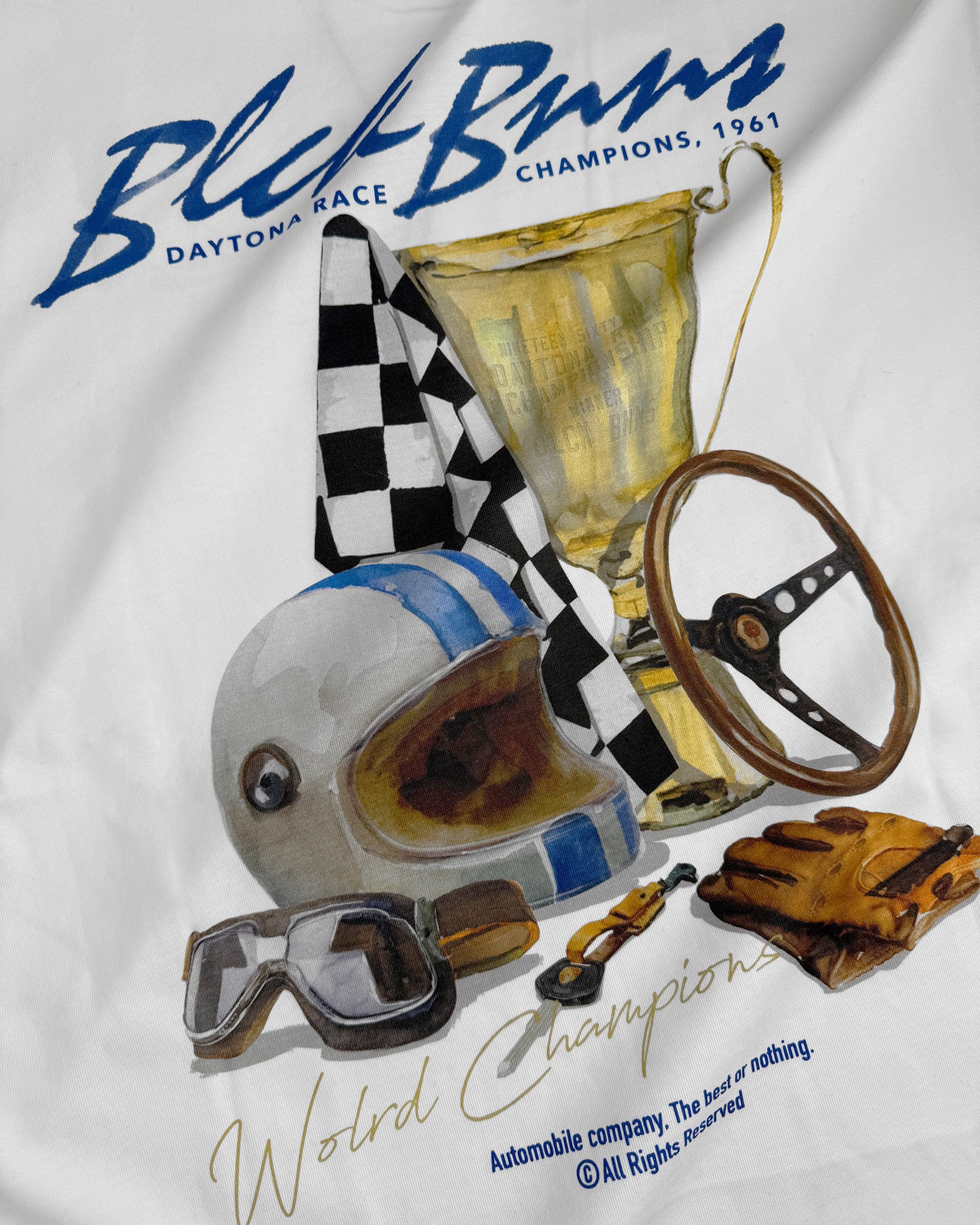 CAMISETA MESA DAYTONA | Blanca