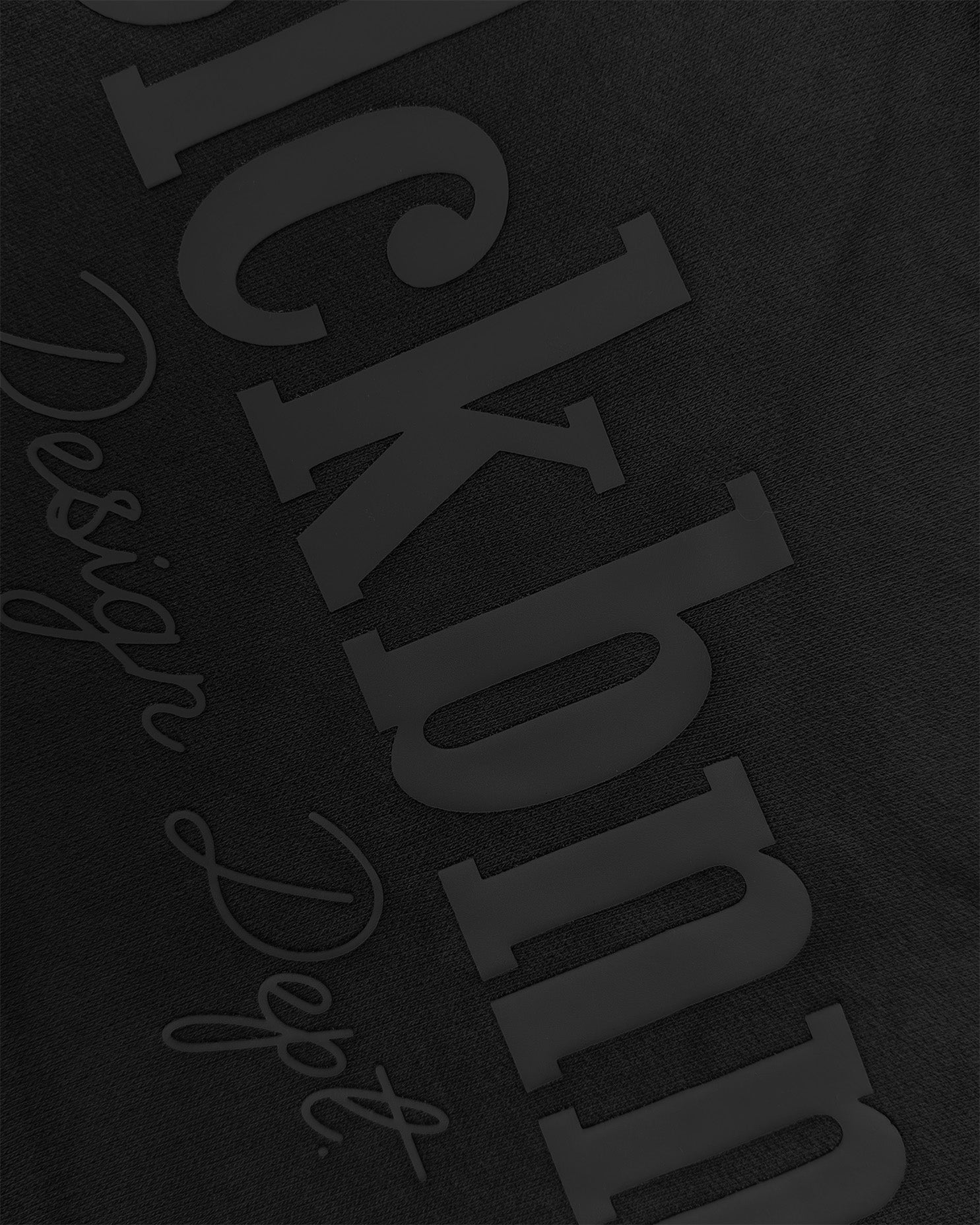 DEPARTAMENTO DE DISEÑO CREWNECK | Negro