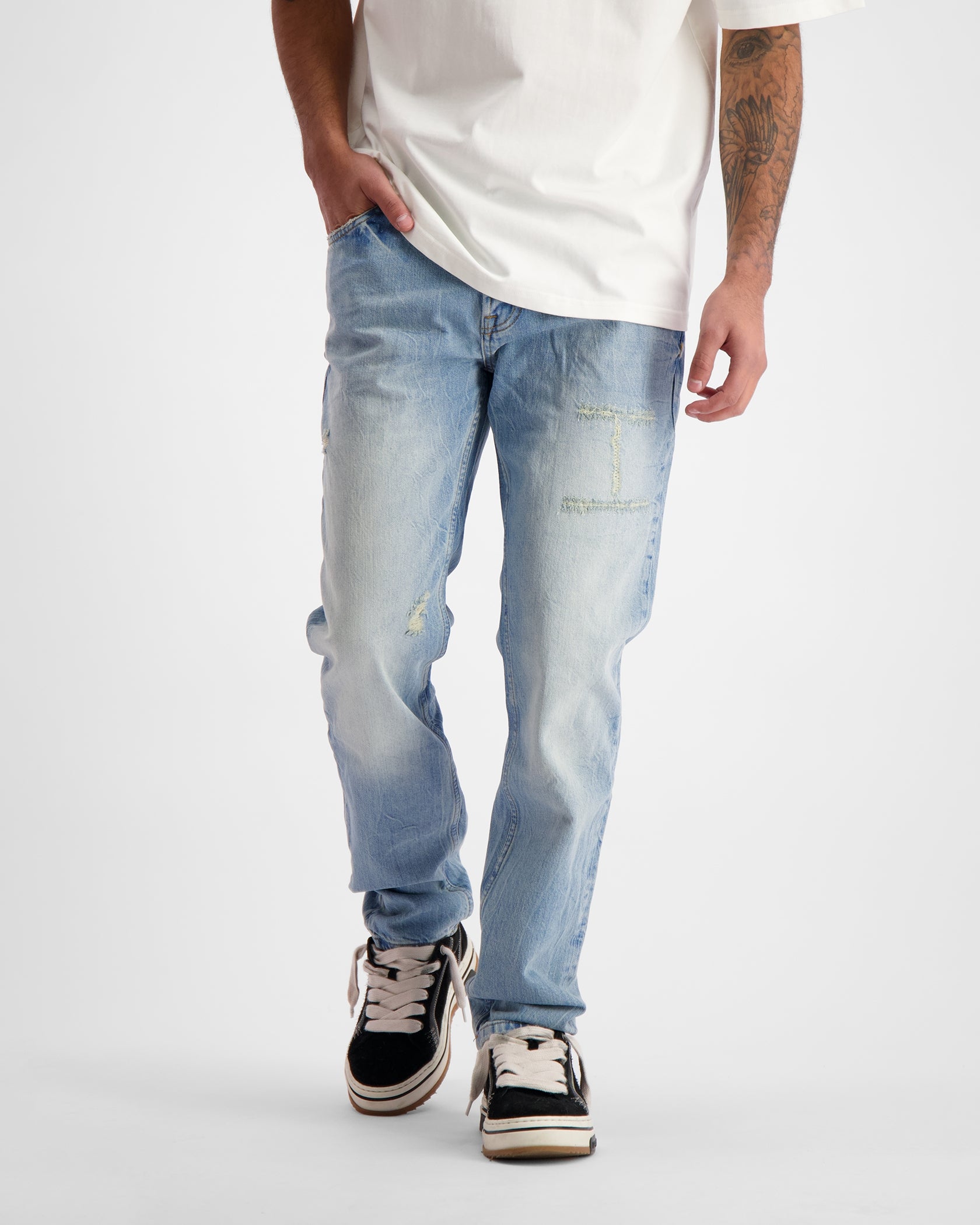 DESTROYED DENIM | Azul