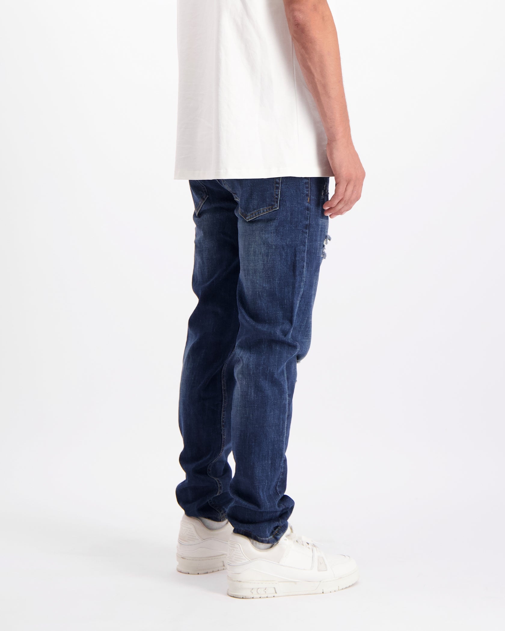 DENIM FADED SLIM | Azul Oscuro