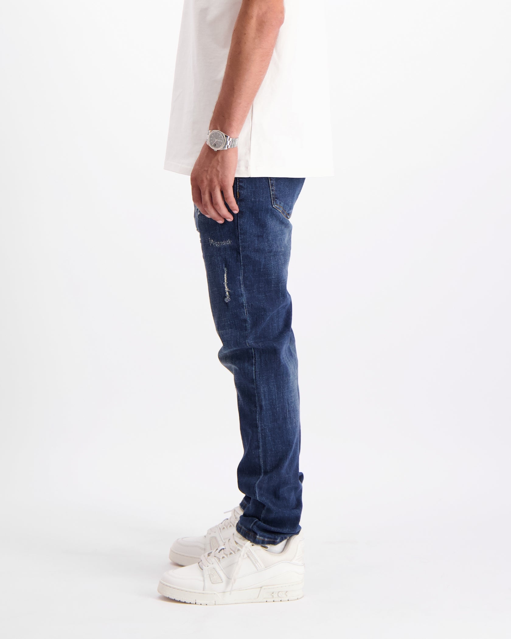DENIM FADED SLIM | Azul Oscuro