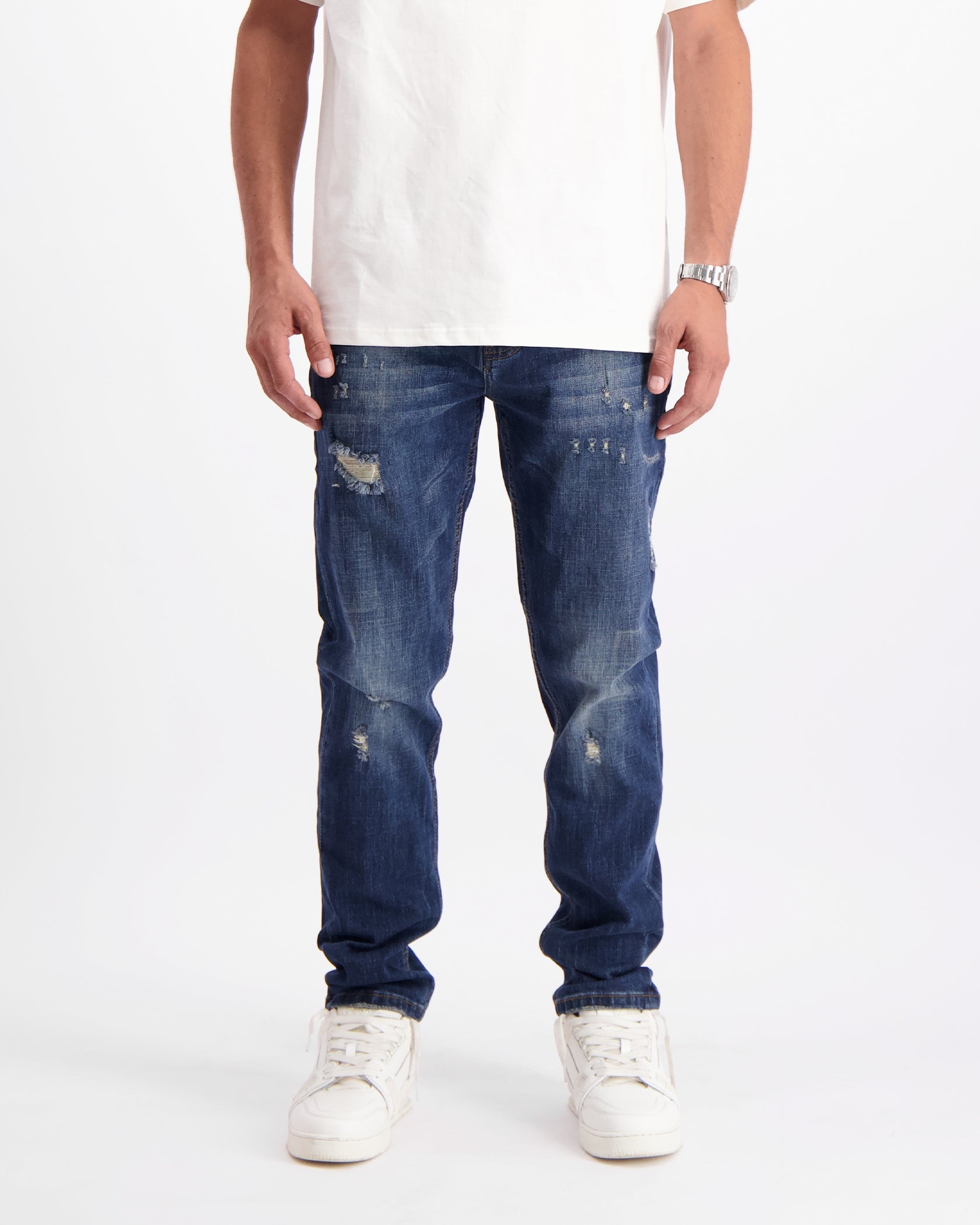 DENIM FADED SLIM | Azul Oscuro