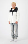 JR. PEEK FREEZE PUFFER JACKET | Blanco