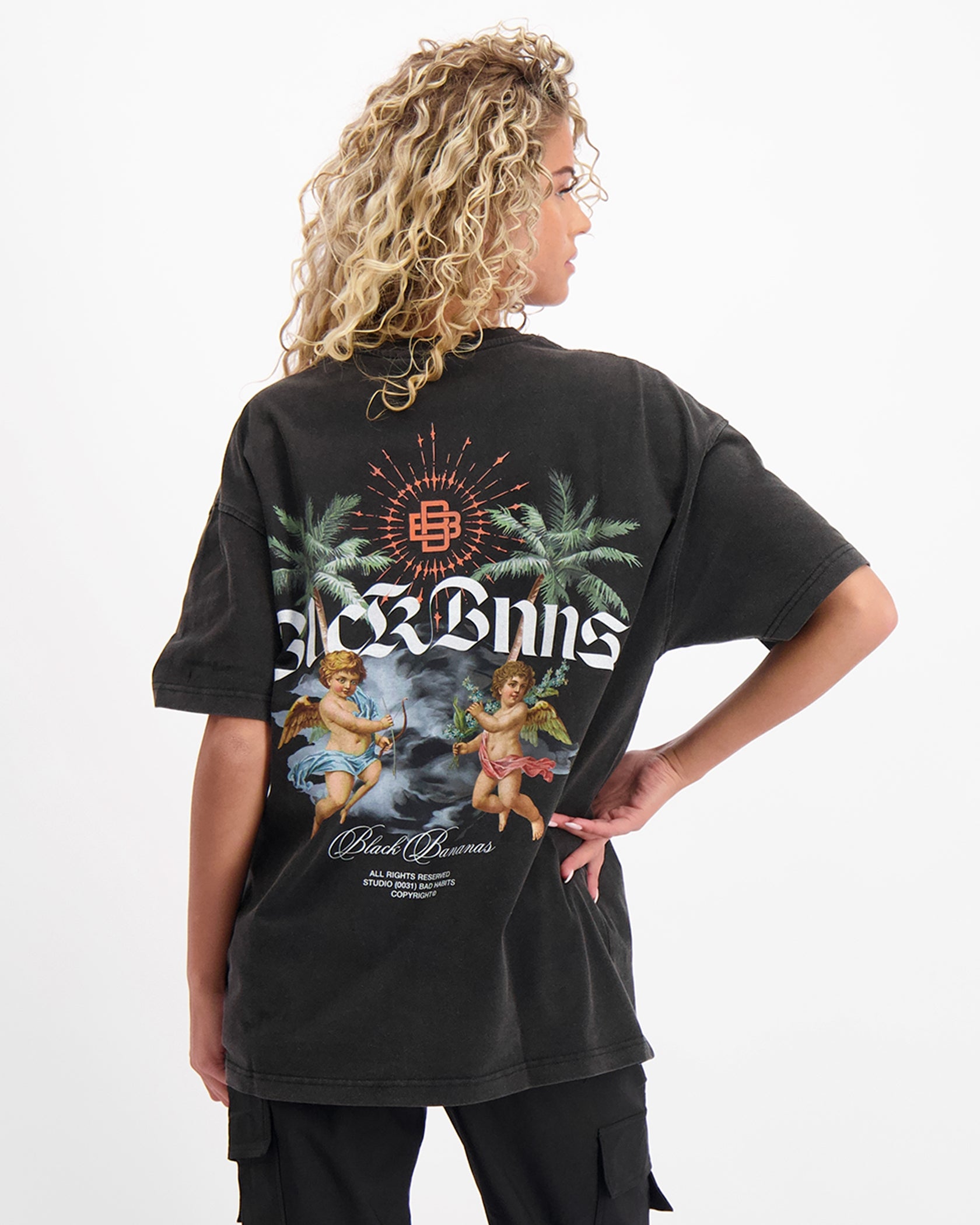 CAMISETA HEAVEN | Negra