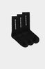 3 PAQUETES INITIAL CALCETINES | Negro