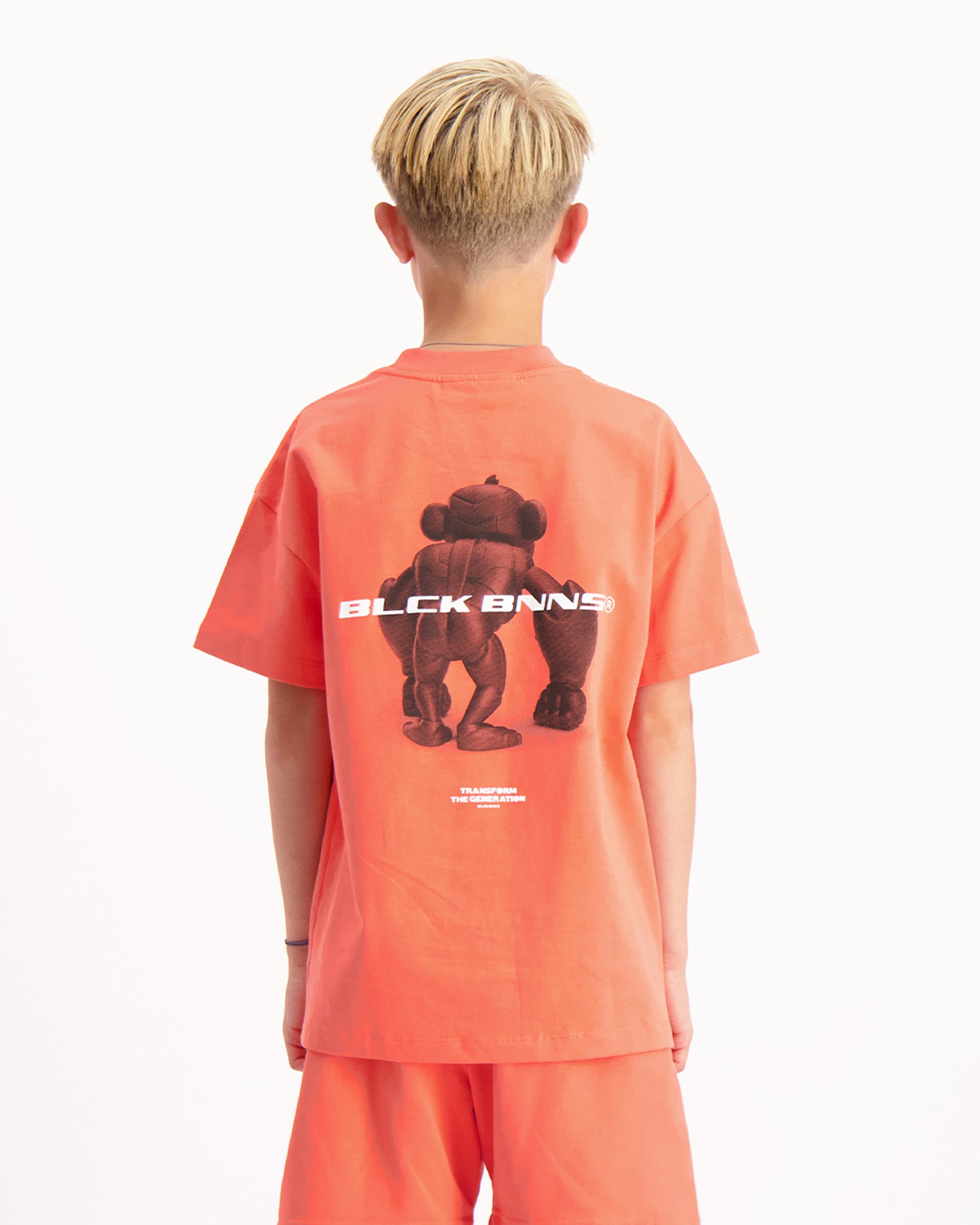 KIDS 3D CONVOY TWINSET | Salmón