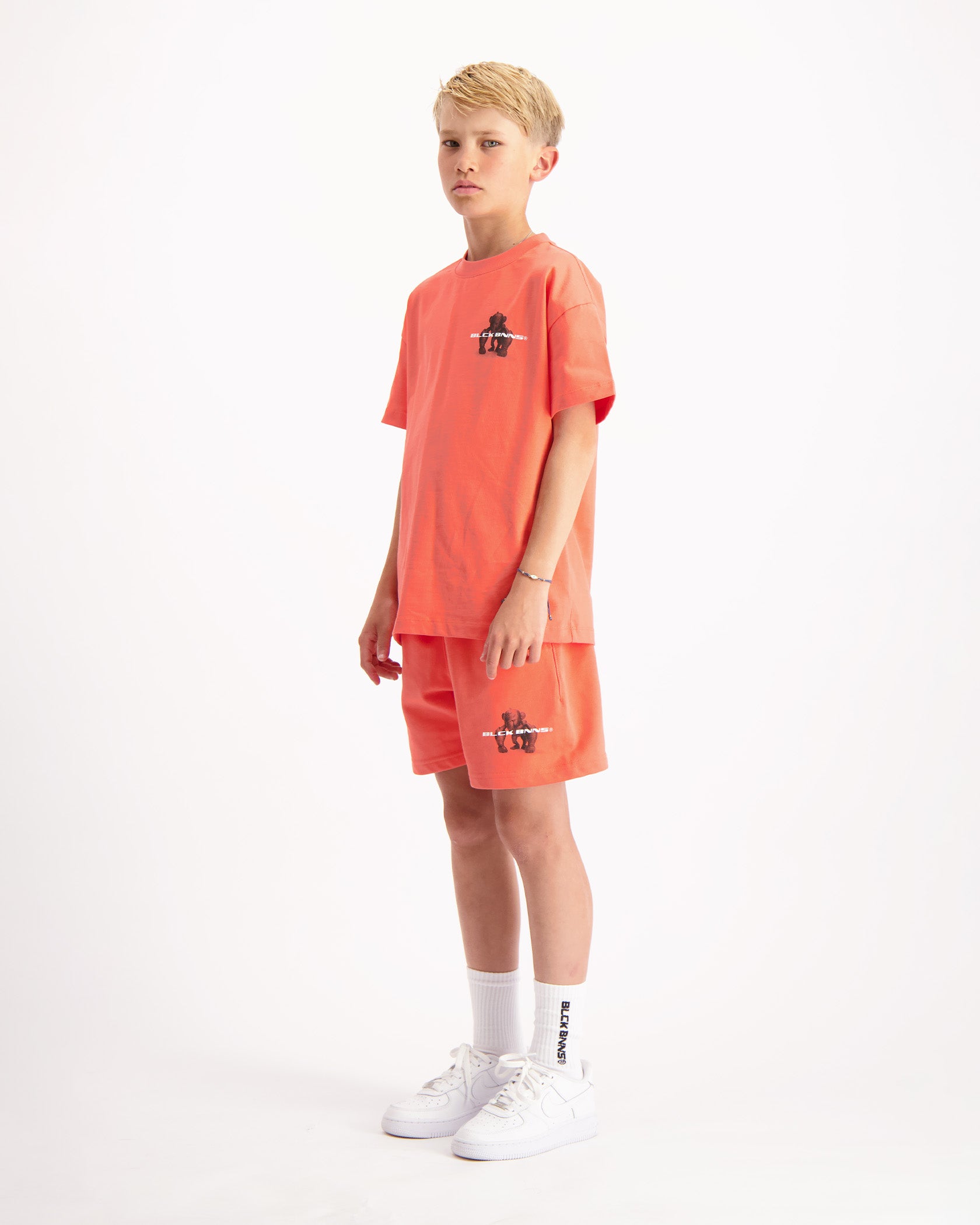 KIDS 3D CONVOY TWINSET | Salmón