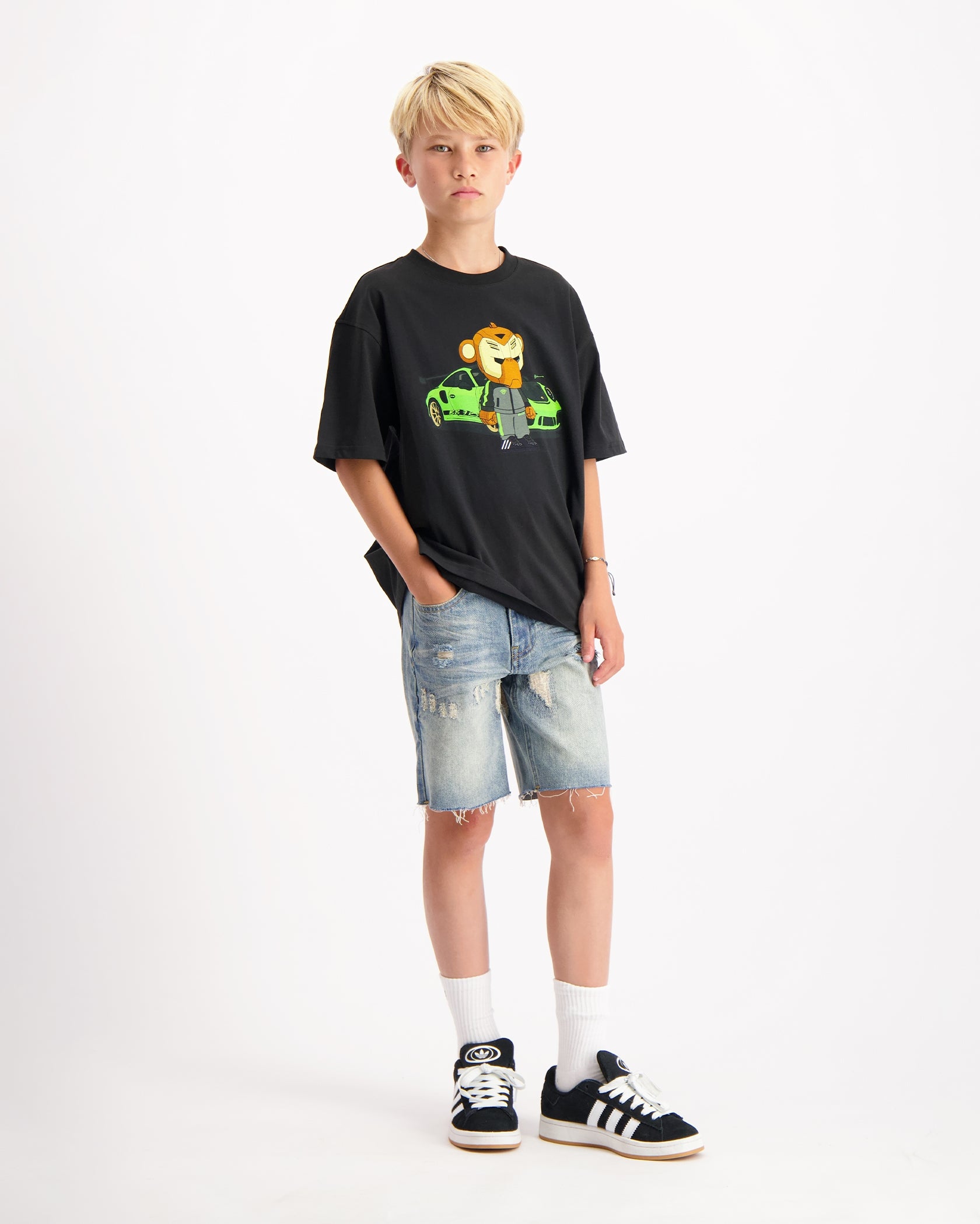 CAMISETA KIDS BB3 RS | Negra
